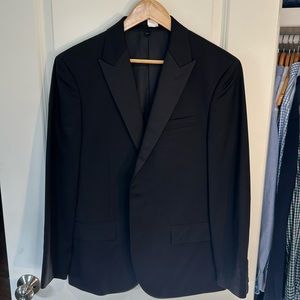 I.Crew men’s double vent Tuxedo jacket, black, 40S, excellent condition